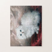 White Kitten, Carl Kahler Legpuzzel (Verticaal)