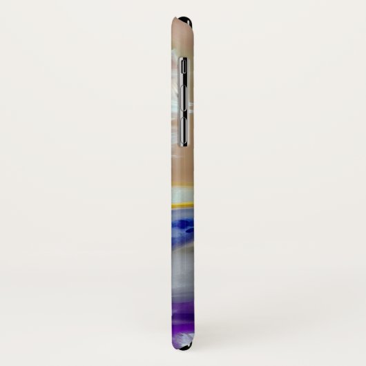  White Kitten Illustratie Case-Mate iPhone Case (Achterkant/links)