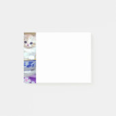  White Kitten Illustratie Post-it® Notes (Voorkant)