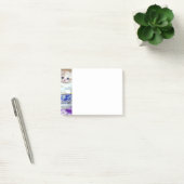 White Kitten Illustratie Post-it® Notes (Kantoor)