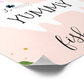 White Kitten is je die me 's ochtendpleisters verk Poster (Hoek)