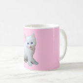 White Kitten Koffiemok (Voorkant rechts)