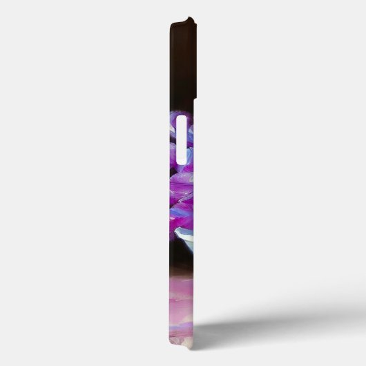  White Kitten met roze bloemen Case-Mate iPhone Case (Achterkant / Rechts)