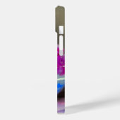  White Kitten met roze bloemen Case-Mate iPhone Case (Achterkant / Links)