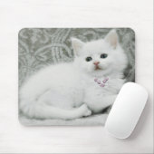 White Kitten Muismat (Met muis)