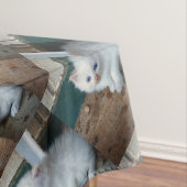 White Kitten Tafelkleed (Voorbeeld)