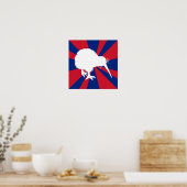 White Kiwi Poster (Keuken)