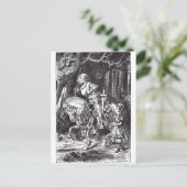 White Knight Briefkaart (Staand voorkant)