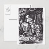 White Knight Briefkaart (Voorkant / Achterkant)