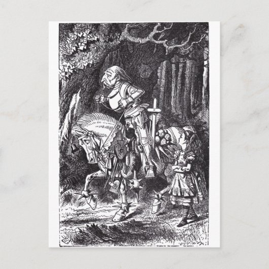 White Knight Briefkaart (Voorkant)