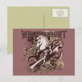 White Knight Carnivale Style Briefkaart (Voorkant / Achterkant)