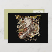 White Knight Carnivale Style (Gold Version) Briefkaart (Voorkant / Achterkant)