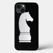 White Knight Chess Case-Mate iPhone Case (Achterkant)