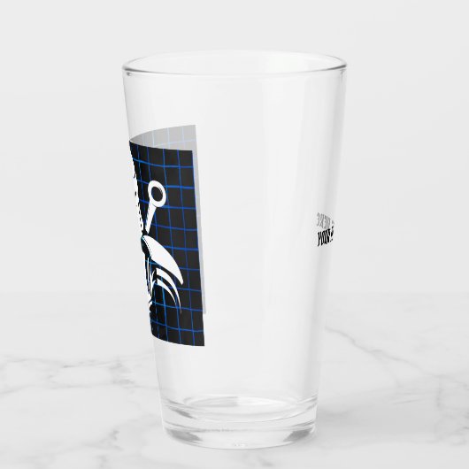 White Knight Drink glas (Links)