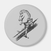 White Knight Magneet (Voorkant)