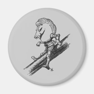 White Knight Magneet