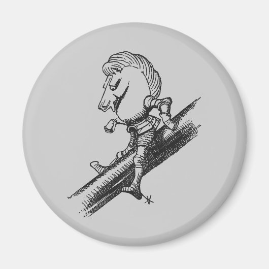 White Knight Magneet (Voorkant)