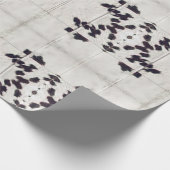White Koeienhuid Patchwork Afdruk verpakkingspapie Cadeaupapier (Hoek)