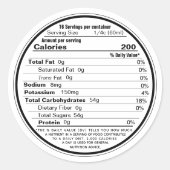 White Label Maple Syrup Nutrition 2020 (Voorkant)