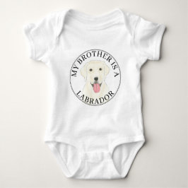 White Labrador Dog Romper