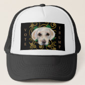 White Labrador Retriever Trucker Pet (Voorkant)