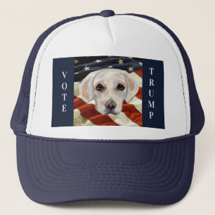 White Labrador Retriever Trucker Pet