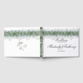 White Lace & Babies Breath Wedding Gastenboek (Volledig)
