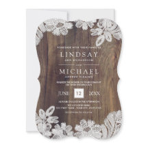 White Lace | Barn Wood Wedding
