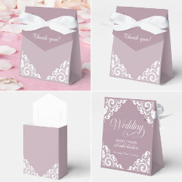 White Lace Bedankdoosjes