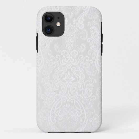 White Lace Case-Mate iPhone Case (Achterkant)