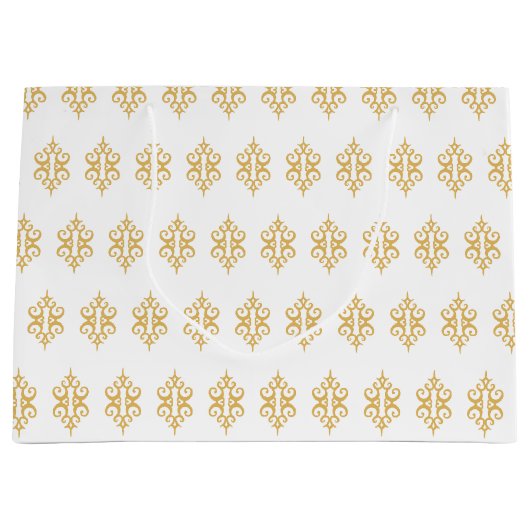 White Lace Gift Bag Large Cadeautasje (Voorkant)