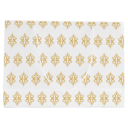 White Lace Gift Bag Large Cadeautasje (Achterkant)