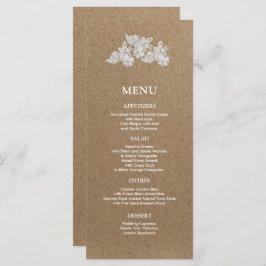 White Lace | Kaarten van het Kraft Paper Wedding M