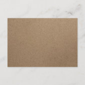 White Lace | Kaarten voor het ontvangen van Kraft  (Achterkant)