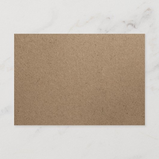 White Lace | Kaarten voor het ontvangen van Kraft  (Achterkant)