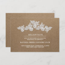 White Lace | Kaarten voor het ontvangen van Kraft 