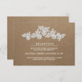 White Lace | Kaarten voor het ontvangen van Kraft 