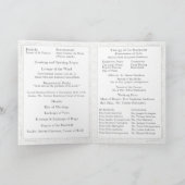 White Lace Katholiek huwelijksprogramma Programma (Binnen)