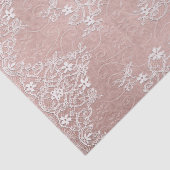 White Lace op roze papier (Detail)