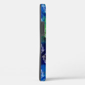 White Lace over regenboogpapier Case-Mate iPhone Case (Achterkant / Rechts)