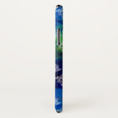 White Lace over regenboogpapier Case-Mate iPhone Case (Achterkant / rechts)