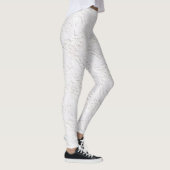 White Lace Pattern Leggings (Rechts)
