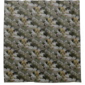 White Lace Pet Hydrangea Flowers Douchegordijn (Voorkant)