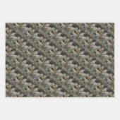 White Lace Pet Hydrangea Flowers Inpakpapier Vel (Voorkant 3)