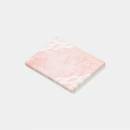White lace Pink, briefing Post-it® Notes