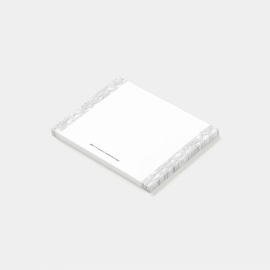 White Lace Post-it® notes (Schuin)
