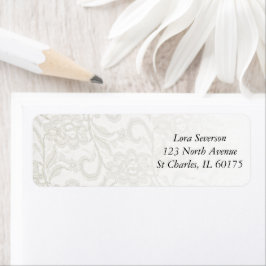 White Lace Wedding Etiket