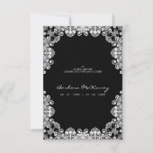 White Lace Wreath Memorial Funeral Loved One (Voorkant)