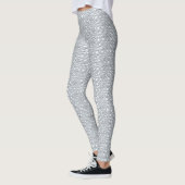 White Lace Yoga Gym Exercise Leggings Pants (Links)