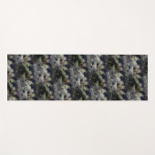 White Lacecap Hydrangea Flowers Pattern Yogamat (Voorkant (horizontaal))